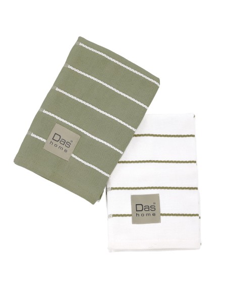 DAS HOME ΣΕΤ ΠΟΤΗΡΟΠΑΝΑ 2ΤΜΧ 40X60 0885 OLIVE