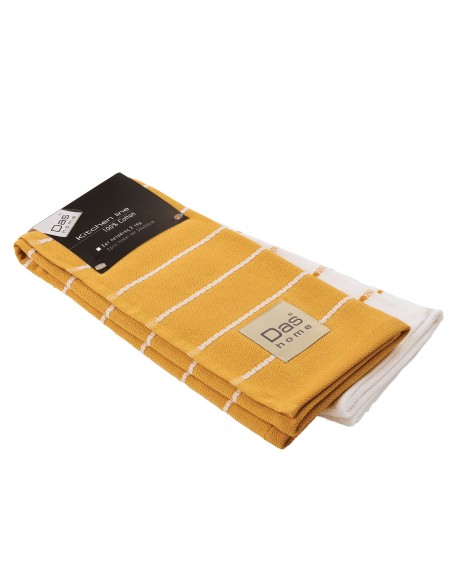 DAS HOME ΣΕΤ ΠΟΤΗΡΟΠΑΝΑ 2ΤΜΧ 40X60 0887 OCHRE