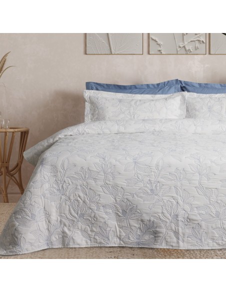 DAS HOME ΚΟΥΒΕΡΛΙ KING HAPPY 9659 WHITE