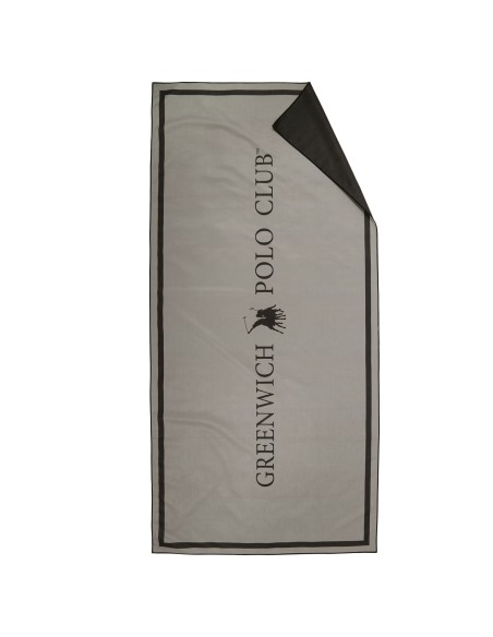 GREENWICH POLO CLUB ΠΕΤΣΕΤΑ ΘΑΛΑΣΣΗΣ 80Χ170 ESSENTIAL 5213 BLACK, GREY