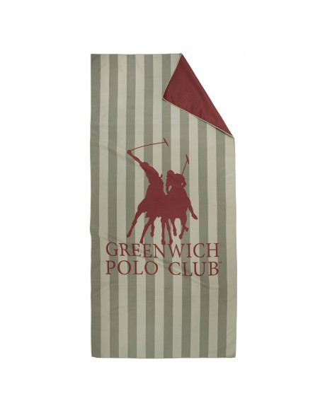 GREENWICH POLO CLUB ΠΕΤΣΕΤΑ ΘΑΛΑΣΣΗΣ 80Χ170 ESSENTIAL 5218 CORAL, GREEN