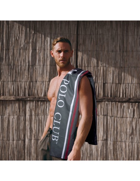 GREENWICH POLO CLUB ΠΕΤΣΕΤΑ ΘΑΛΑΣΣΗΣ 80Χ170 ESSENTIAL 5209 GREY