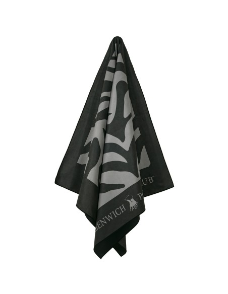GREENWICH POLO CLUB ΠΕΤΣΕΤΑ ΘΑΛΑΣΣΗΣ 80Χ170 ESSENTIAL 5204 BLACK, GREY