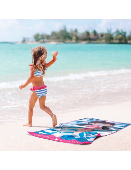 GREENWICH POLO CLUB JUNIOR ΠΕΤΣΕΤΑ ΘΑΛΑΣΣΗΣ 70Χ140 4180 BLUE, FUSCHIA