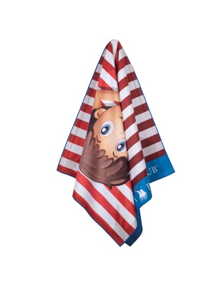 GREENWICH POLO CLUB JUNIOR ΠΕΤΣΕΤΑ ΘΑΛΑΣΣΗΣ 70Χ140 4181 BLUE, RED