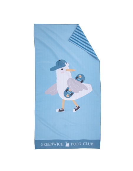 GREENWICH POLO CLUB JUNIOR ΠΕΤΣΕΤΑ ΘΑΛΑΣΣΗΣ 70Χ140 4177 BLUE