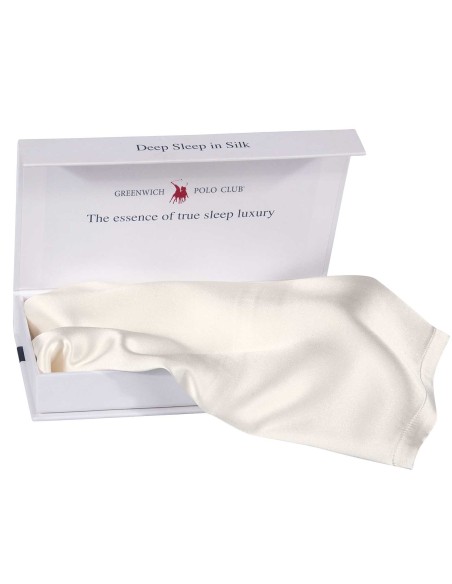 GREENWICH POLO CLUB ΖΕΥΓΟΣ ΜΑΞΙΛΑΡΟΘΗΚΕΣ SILK ESSENTIAL 2379 WHITE