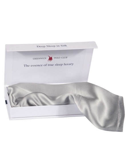 GREENWICH POLO CLUB ΖΕΥΓΟΣ ΜΑΞΙΛΑΡΟΘΗΚΕΣ SILK ESSENTIAL 2382 SILVER