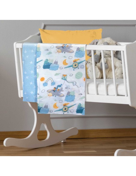 GREENWICH POLO CLUB ΣΕΤ ΣΕΝΤΟΝΙΑ ΛΙΚΝΟΥ ΒΑΒΥ ESSENTIAL 8866 BLUE