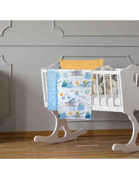 GREENWICH POLO CLUB ΣΕΤ ΣΕΝΤΟΝΙΑ ΛΙΚΝΟΥ ΒΑΒΥ ESSENTIAL 8866 BLUE