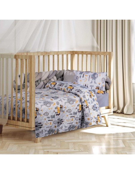 GREENWICH POLO CLUB ΚΟΥΒΕΡΛΙ ΚΟΥΝΙΑΣ ESSENTIAL 8861 CREAM, GREY