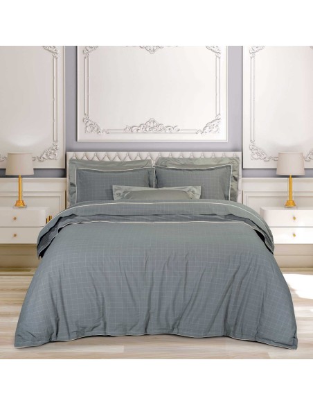 GREENWICH POLO CLUB ΠΑΠΛΩΜΑΤΟΘΗΚΗ ΣΕΤ ΥΠΕΡΔΙΠΛH ESSENTIAL 2373 GREY