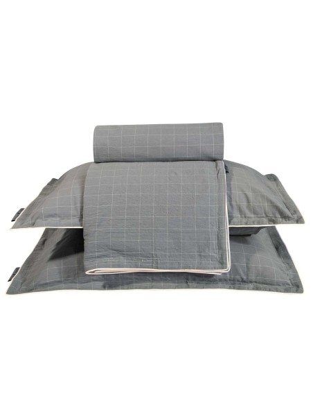 GREENWICH POLO CLUB ΠΑΠΛΩΜΑΤΟΘΗΚΗ ΣΕΤ ΥΠΕΡΔΙΠΛH ESSENTIAL 2373 GREY