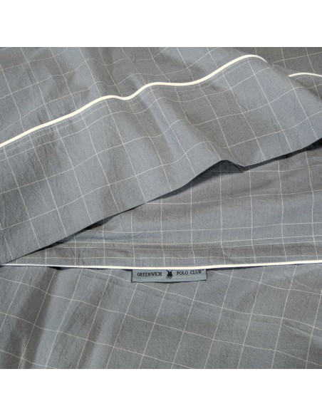 GREENWICH POLO CLUB ΣΕΤ ΣΕΝΤΟΝΙΑ KING ESSENTIAL 2373 GREY