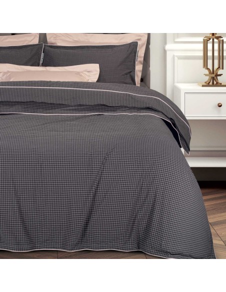 GREENWICH POLO CLUB ΣΕΤ ΣΕΝΤΟΝΙΑ KING ESSENTIAL 2374 DARK GREY