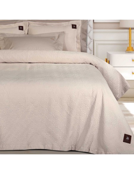 GREENWICH POLO CLUB ΚΟΥΒΕΡΛΙ KING ESSENTIAL 4451 BEIGE