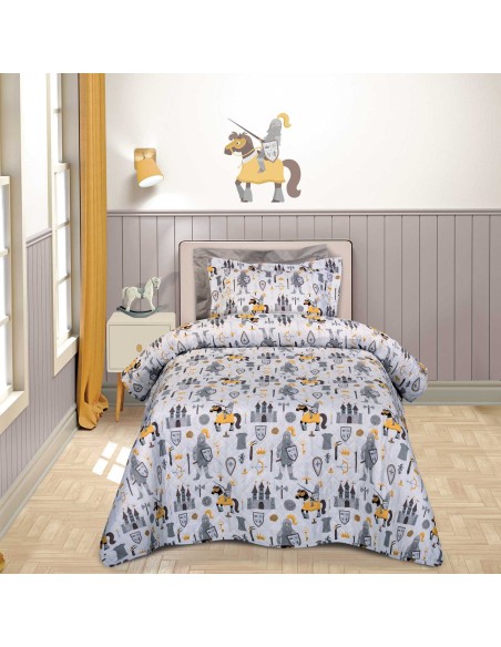 GREENWICH POLO CLUB ΚΟΥΒΕΡΛΙ MONO ESSENTIAL 8861 CREAM, GREY