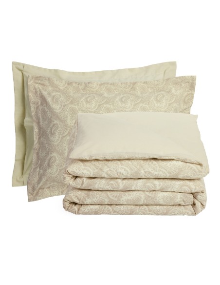 DAS HOME ΣΕΤ ΣΕΝΤΟΝΙΑ ΜΟΝΑ ΜΕ ΛΑΣΤΙΧΟ CASUAL 5444 IVORY, TAUPE