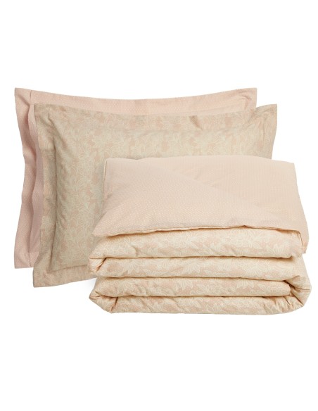 DAS HOME ΣΕΤ ΣΕΝΤΟΝΙΑ ΜΟΝΑ ΜΕ ΛΑΣΤΙΧΟ CASUAL 5441 IVORY, NUDE