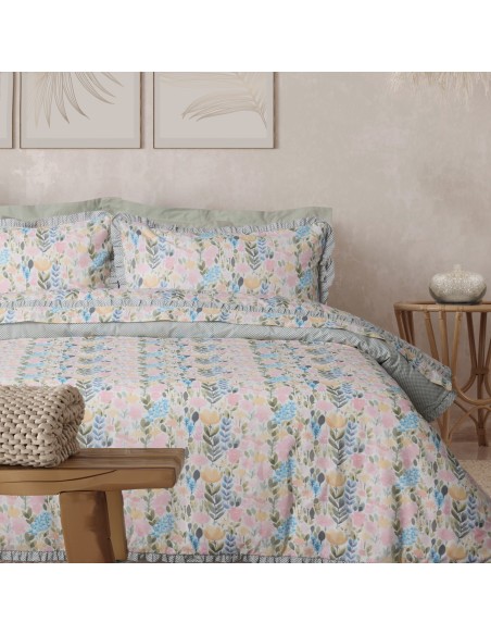 DAS HOME ΣΕΤ ΠΑΠΛΩΜΑΤΟΘΗΚΗ ΥΠΕΡΔΙΠΛΗ DAILY 3184 COLOR, MULTI