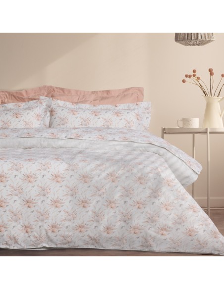 DAS HOME ΣΕΤ ΠΑΠΛΩΜΑΤΟΘΗΚΗ ΥΠΕΡΔΙΠΛΗ DAILY 3181 CREAM, GREY