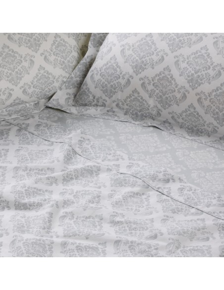 DAS HOME ΣΕΤ ΠΑΠΛΩΜΑΤΟΘΗΚΗ ΥΠΕΡΔΙΠΛΗ DAILY 3182 ECRU, GREY