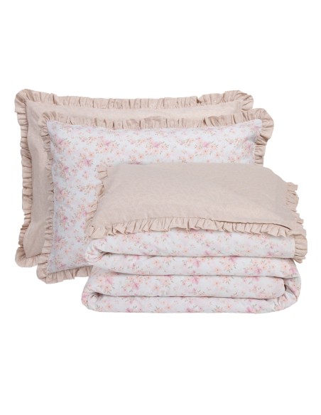 DAS HOME ΣΕΤ ΠΑΠΛΩΜΑΤΟΘΗΚΗ ΥΠΕΡΔΙΠΛΗ DAILY 3183 NUDE