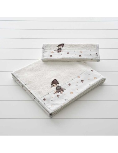 Σετ πετσέτες 2τμχ Pinocchio