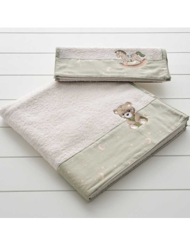 Σετ πετσέτες 2τμχ Teddy