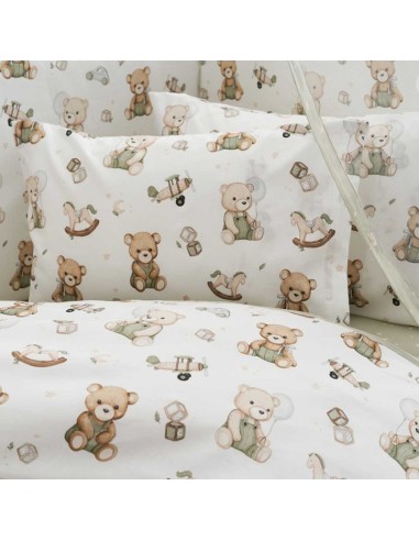 Σετ Σεντόνια Λίκνου 0.70x1.25 Teddy