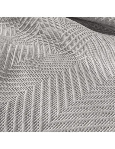 Κουβερλι Hamptons Grey 180X240 Σετ 2τμχ