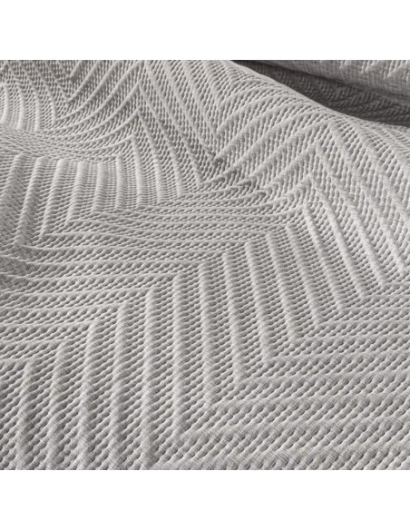 Κουβερλι Hamptons Grey 180X240 Σετ 2τμχ