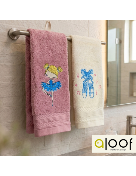 Σετ Πετσέτες Balerina 2τμχ 500gr| aloof