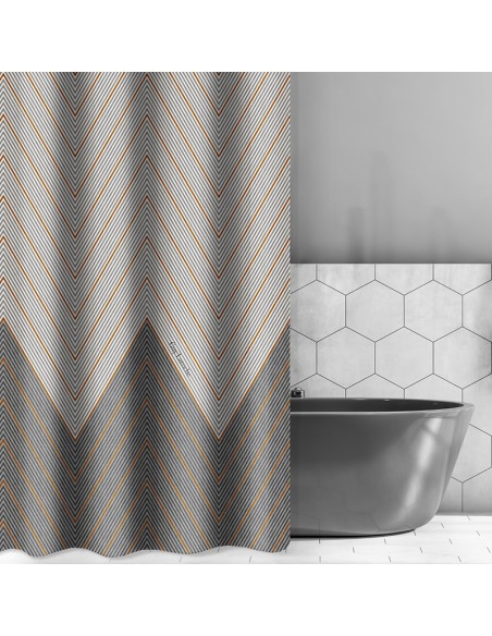 Κουρτίνα Μπάνιου 240x185 Canyon Anthracite