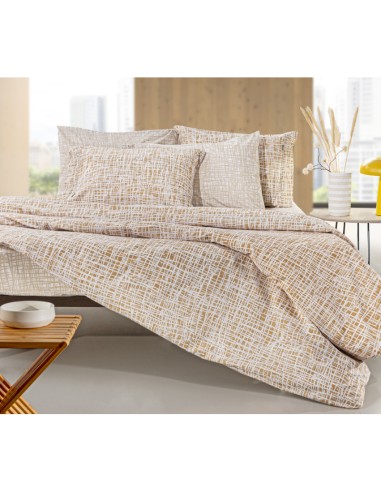 Σετ Σεντόνια Υπέρδιπλα 240x265 Code Caramel