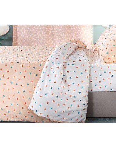 Σετ Σεντόνια 165x250 Amore Salmon