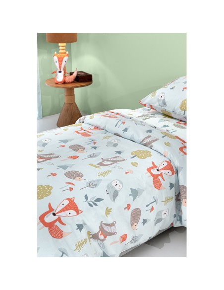 Σετ Σεντόνια Παιδικά 165x250 Timber Mint 2