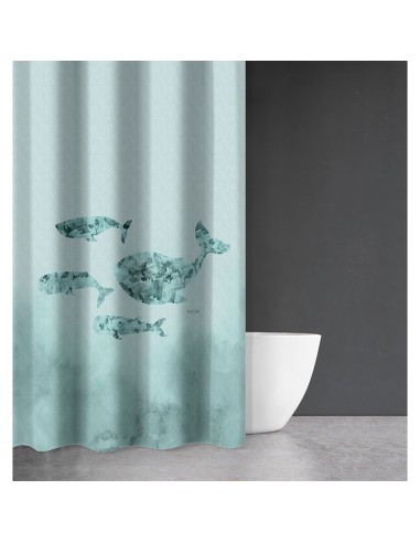 Κουρτίνα Μπάνιου 240x185 Sea Water DES 623