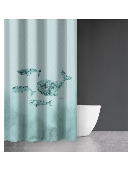 Κουρτίνα Μπάνιου 240x185 Sea Water DES 623
