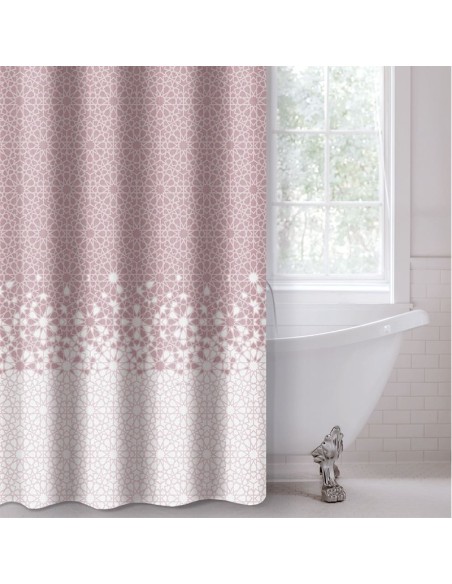 Κουρτίνα Μπάνιου 240x185 Abstract Des 117 Pudra