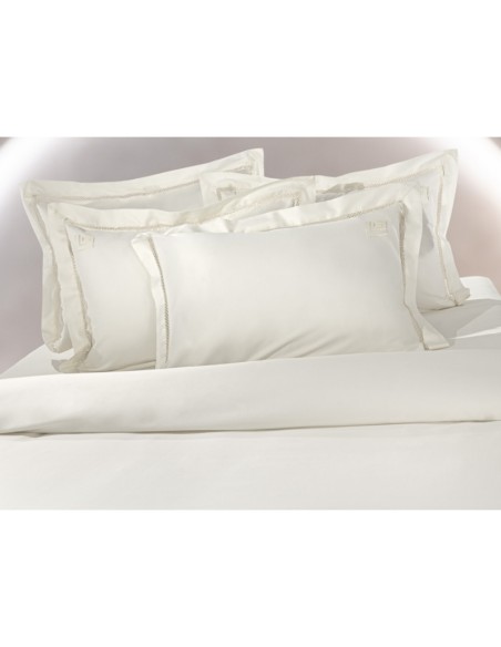 Σετ Σεντόνια Βαμβακοσατέν King Size 270x280 Blend Ecru-Ivory