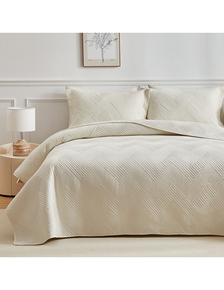 Σετ Κουβερλί Υπέρδιπλο 220x240 Diverso Ivory