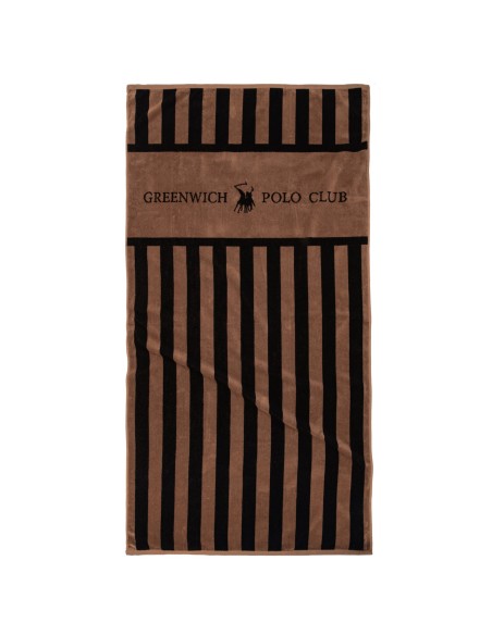 GREENWICH POLO CLUB ΠΕΤΣΕΤΑ ΘΑΛΑΣΣΗΣ 90Χ180 ESSENTIAL 5233 BROWN