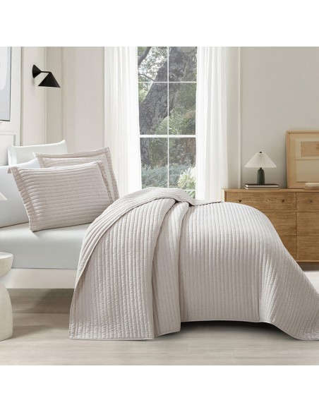 Σετ Κουβερλί Υπέρδιπλο 220x240 Mabelle Beige