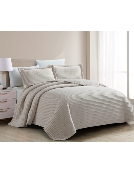 Σετ Κουβερλί King Size 260x240 Mabelle Beige