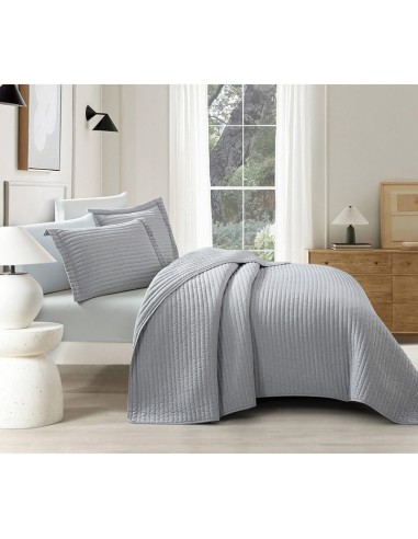Σετ Κουβερλί Ημιδιπλο 180x240 Mabelle Lt Grey
