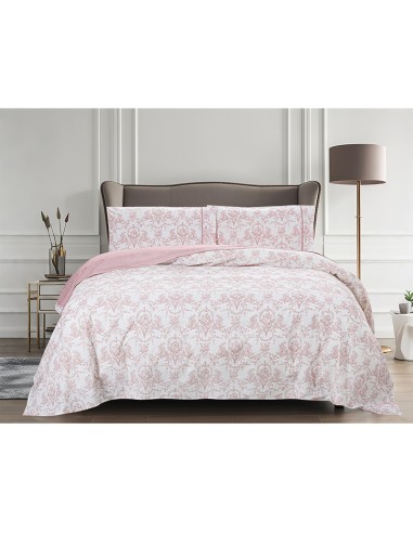Σετ Σεντόνια Υπέρδιπλα 245x270 Chantal Pink