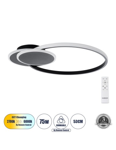 GLOBOSTAR® CIRCUO 61229 Μοντέρνο Φωτιστικό...