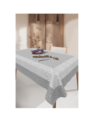 Αλέκιαστο Τραπεζομάντηλο 145x220 1047 Silver