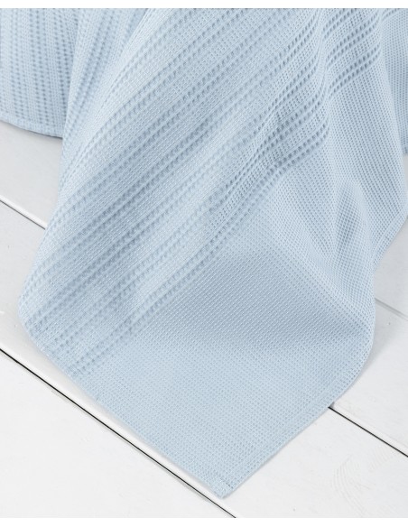 Κουβέρτα Υπέρδιπλη 220x240 - Dune Denim Blue 2